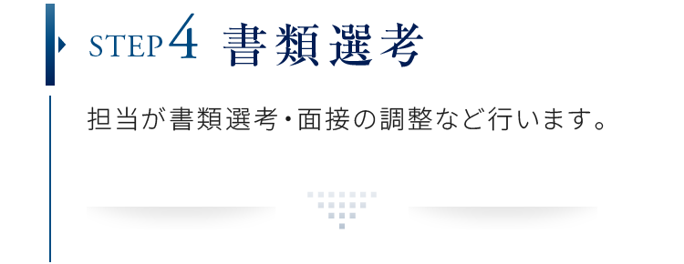 書類選考